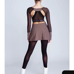 CHIQUE Sport ignite dress Brown Mini